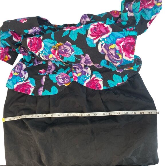 Talbots Petite Vintage 90's Floral Cottage Core Dress Size 14P 381 - Picture 12 of 12